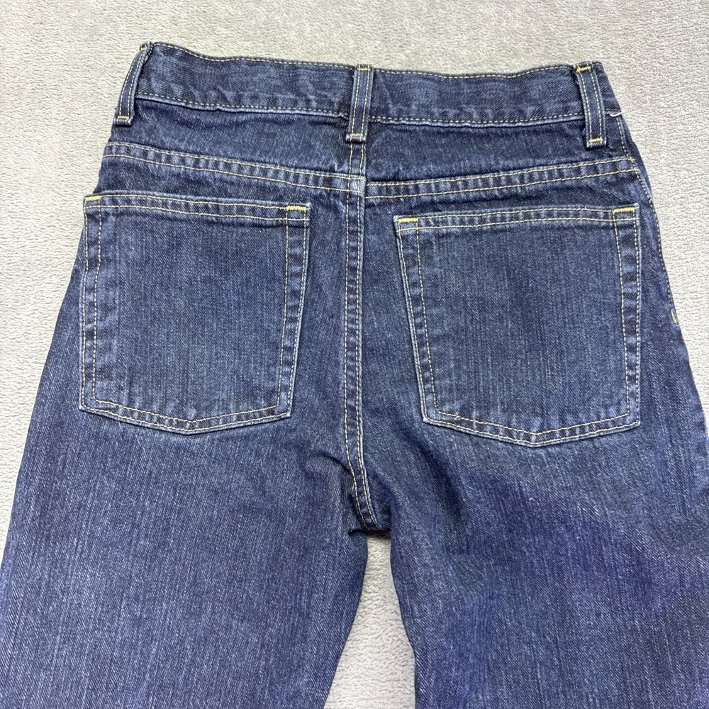 Roebuck & Co. Slim Straight Jeans‎ Boys Size 14R Dark Wash Adjustable Waist